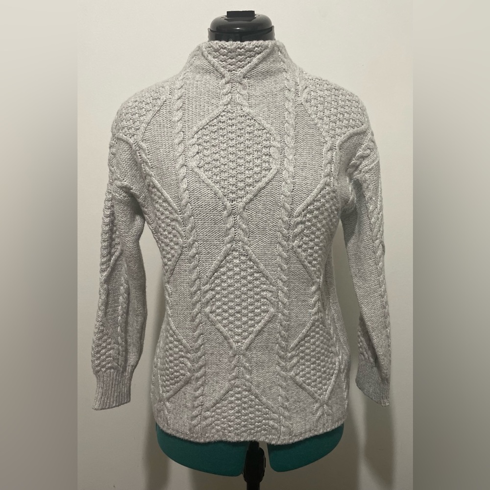 St. John bay pullover open knit sweater